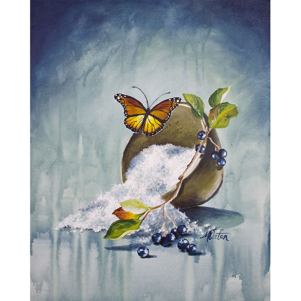 “Butterfly” Acrylic Painting on 16x20 Canvas | artfromtheheartcafe